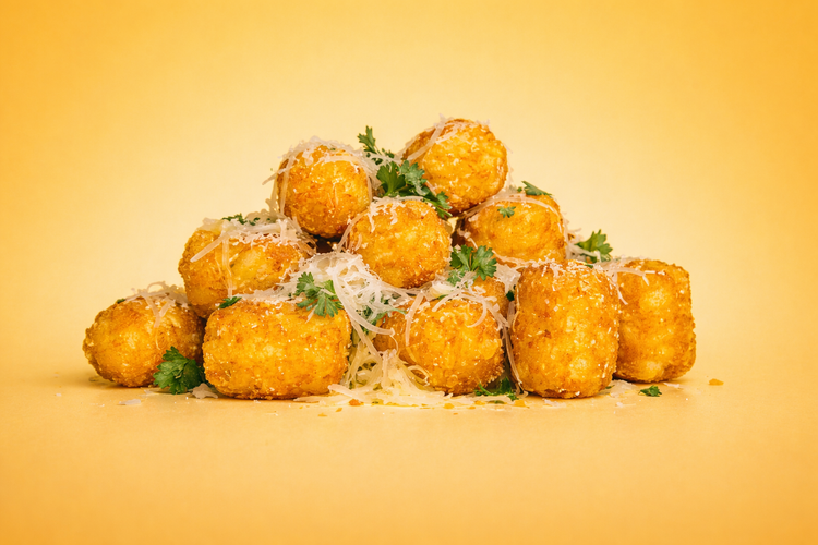 Parmesan Garlic Tots